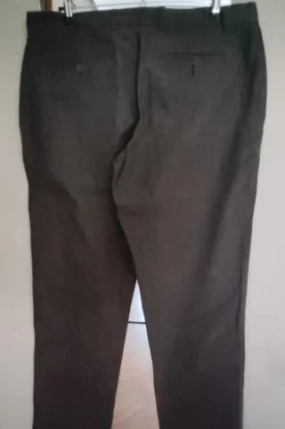 Pantalón de vestir Zara verde oliva