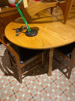 Mesa ovalada extensible Mid Century Ercol