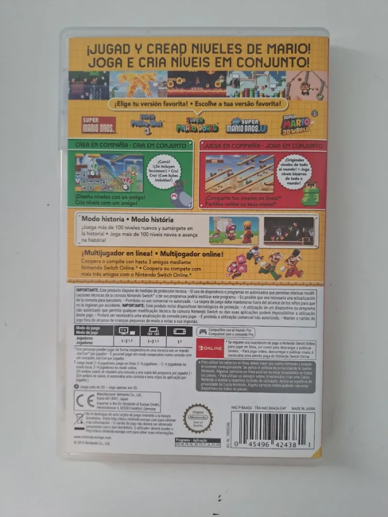 Super Mario Maker 2 Nintendo Switch afbeelding 2