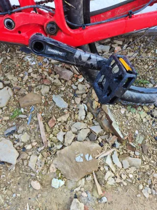 Bicicleta Enduro giant trance Talla S Doble Suspen