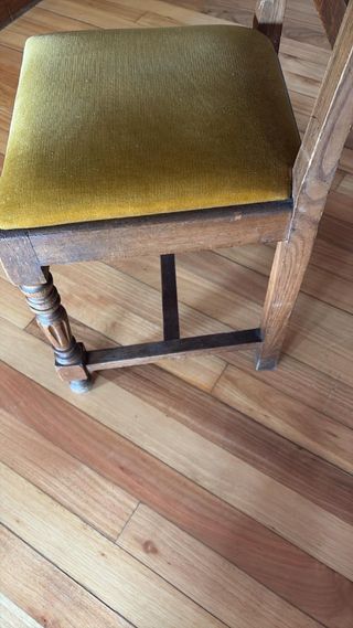 Mesa comedor y 6 sillas madera