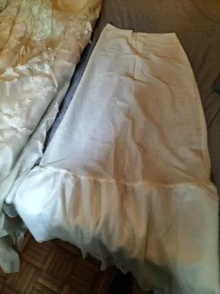 Vestido Novia Encaje + Diadema Nueva