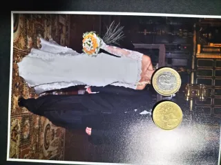 Vestido Novia Encaje + Diadema Nueva
