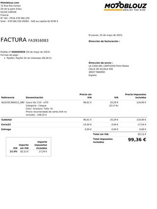 Casco Moto HJC C10 mate, talla XL y ECE 22-06.