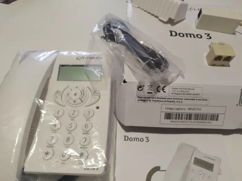 Teléfono Movistar Domo 3 Blanco afbeelding 2