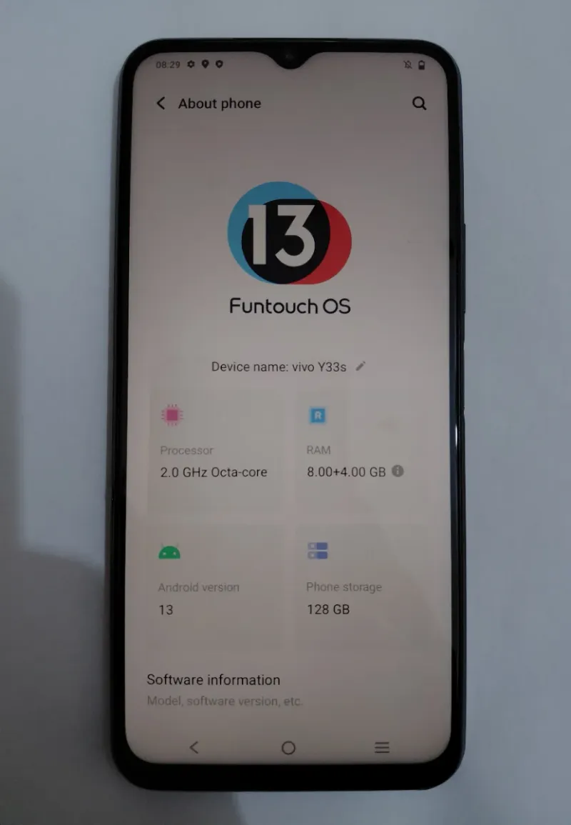Vivo Y33s afbeelding 2