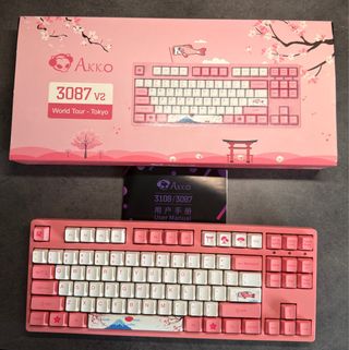 Teclado Mecánico Akko 3087 V2 Tokyo World Tour