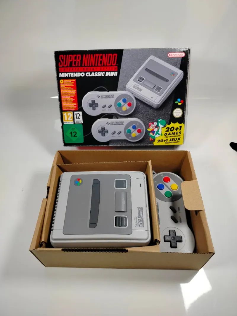 Super Nintendo Classic Mini SNES con caja afbeelding 10