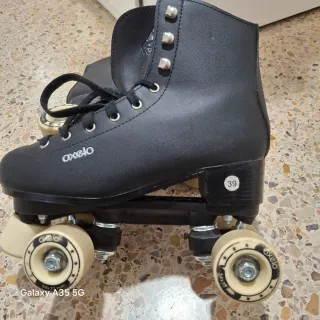 Patines Oxelo Talla 39 Negros