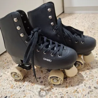 Patines Oxelo Talla 39 Negros