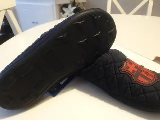 Zapatillas FC Barcelona Marino y Rojas