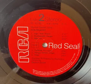 Vinile Holocaust Colonna Sonora Morton Gould
