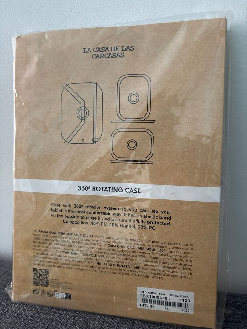 Funda giratoria 360° Xiaomi Redmi Pad 10.6” afbeelding 2