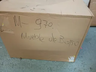 Mueble de baño con 2 cajones sin lavabo