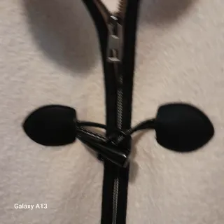 Giaccone donna bianco con zip e bottoni tg.50