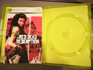Caja Red Dead Redemption Xbox 360 LEER!!