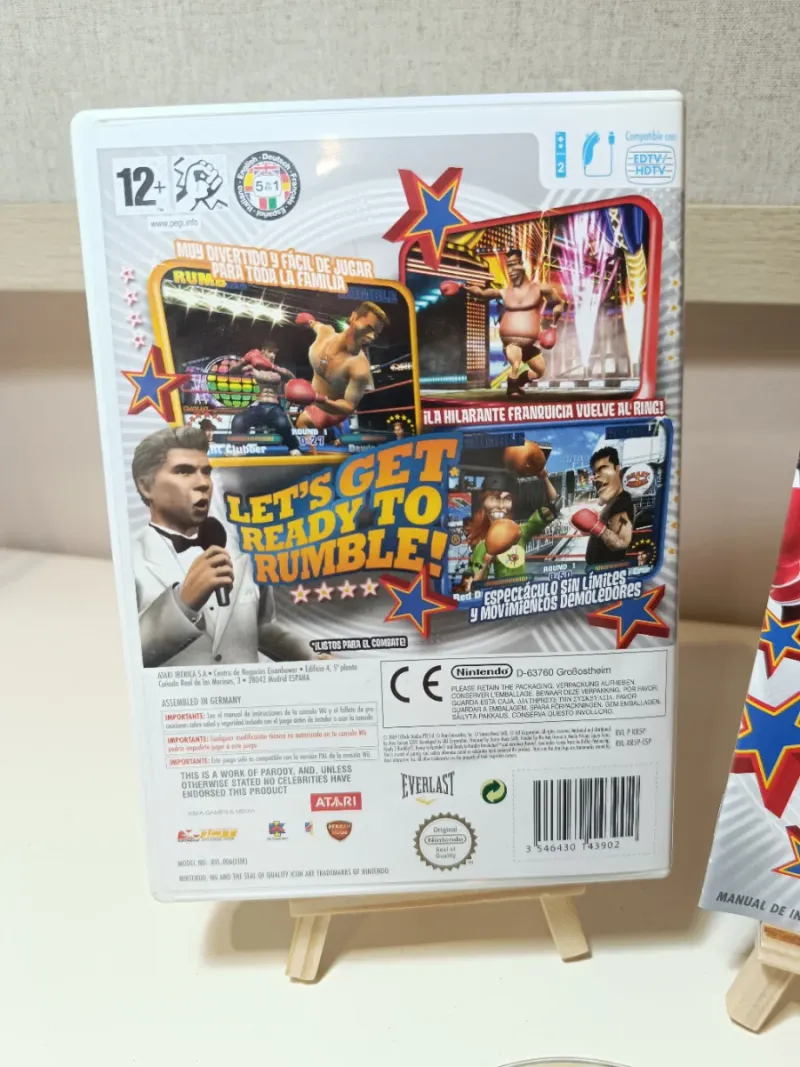 Pal ESP Ready 2 Rumble Revolution Wii afbeelding 3