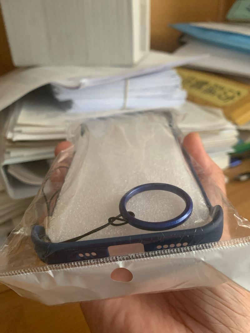 Funda iPhone 16 Azul con Aro afbeelding 4