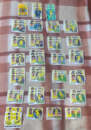 Lote de cromos Villarreal 2014/15