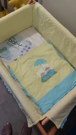 Minicuna 60x120 con colchón