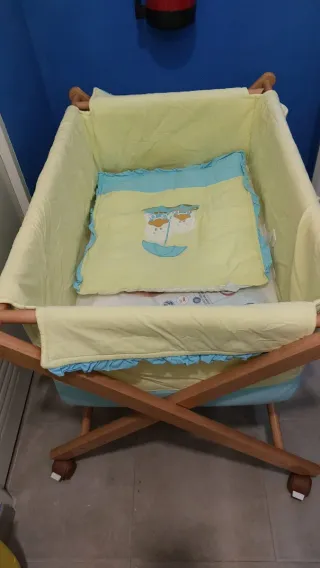 Minicuna 60x120 con colchón