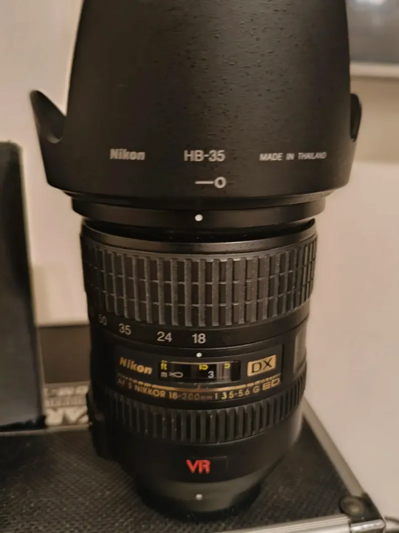 Objetivo Nikon AF-S 18-200mm f/3.5-5.6G ED VR afbeelding 8