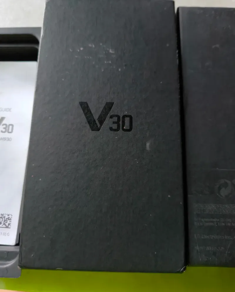 Caja LG V30 vacía. afbeelding 4