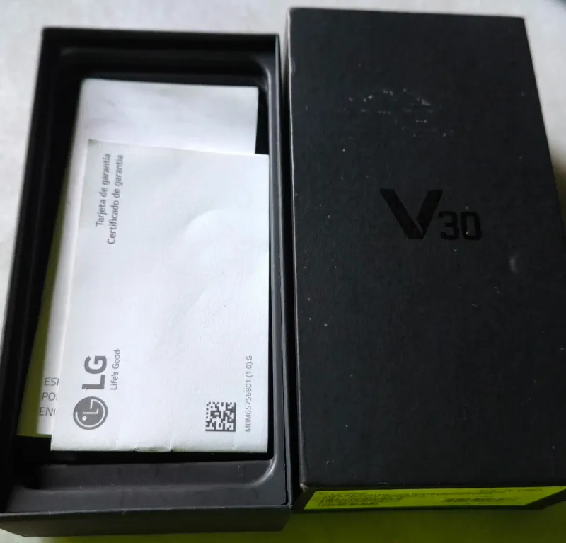 Caja LG V30 vacía. afbeelding 5