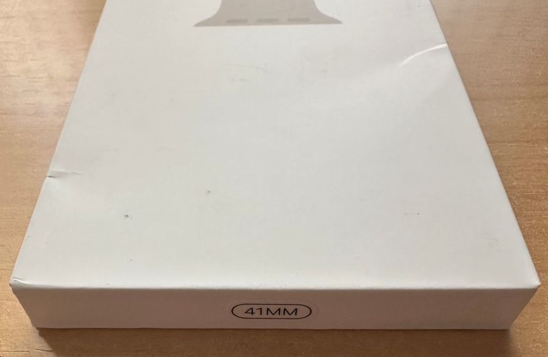 Apple Watch 41mm. Starlight Sport Band afbeelding 3