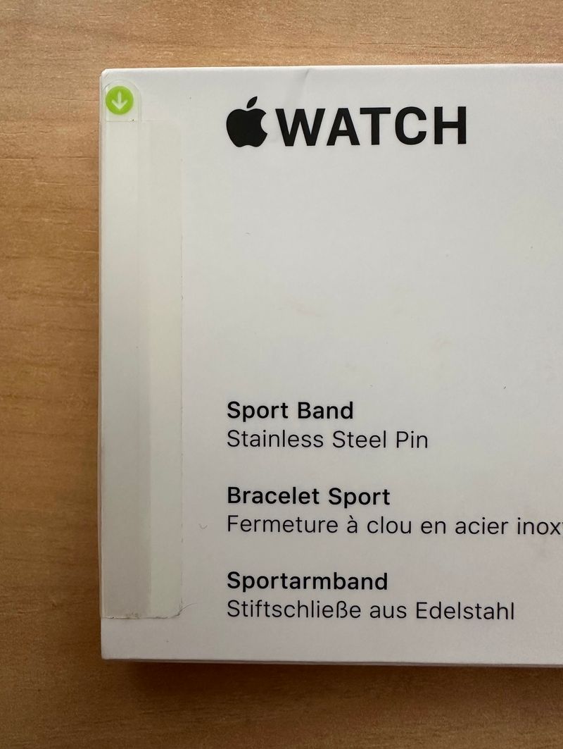 Apple Watch 41mm. Starlight Sport Band afbeelding 5