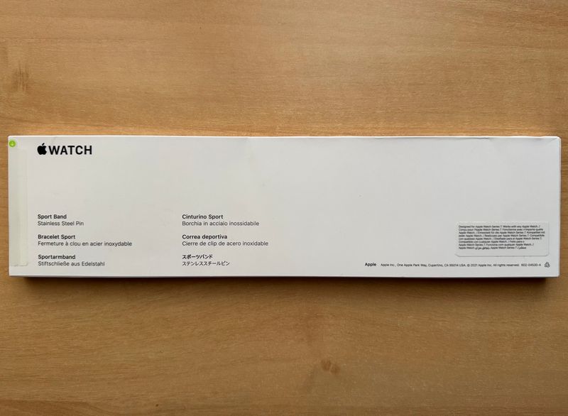 Apple Watch 41mm. Starlight Sport Band afbeelding 2