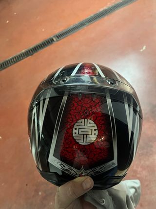 Casco Shoei XR-1000 Negro y Rojo