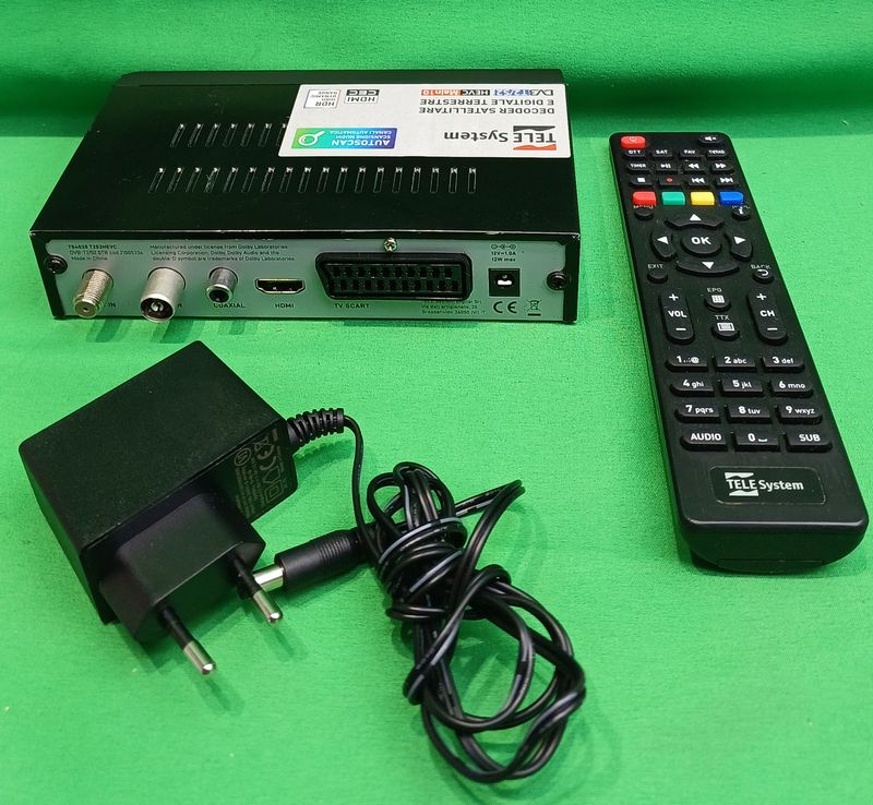 TELE System TS4020 T2S2HEVC Receptor TDT afbeelding 4