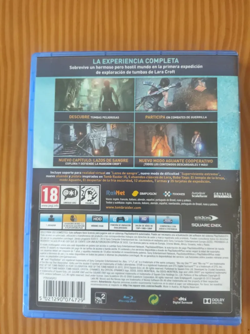 Rise of the Tomb Raider PS4 (PlayStation 4) afbeelding 2