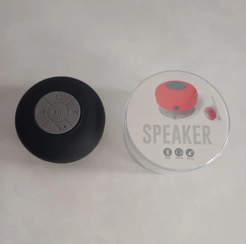 Altavoz Bluetooth Rariax Negro/Rojo