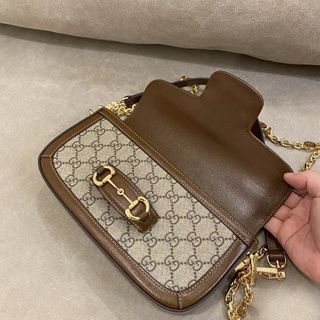 Borsa Gucci Beige e Marrone