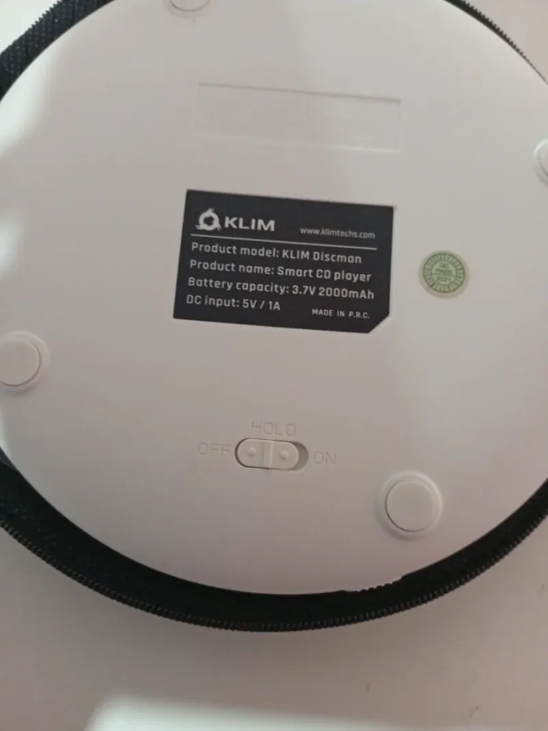 Discman Klim Portátil afbeelding 10