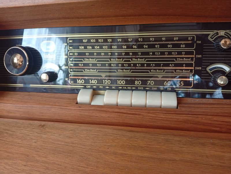 Radio Tocadiscos Vintage Madera afbeelding 4
