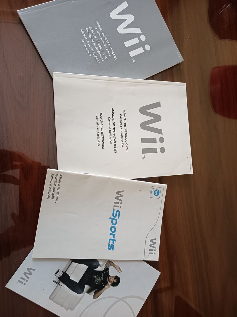 Manuales Wii