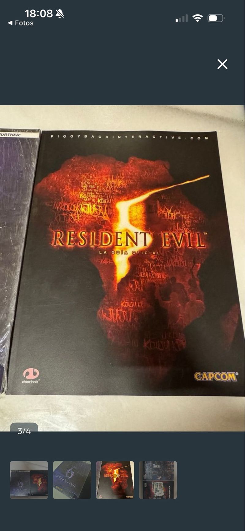 Guía Oficial Resident Evil 5 Piggyback