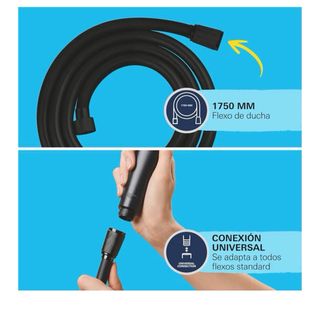 Ducha de mano GROHE negro mate