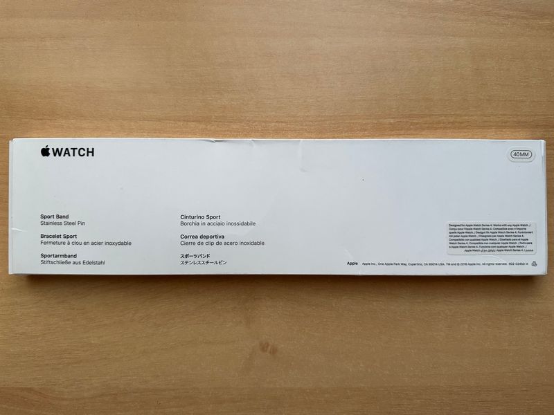 Apple Watch 40mm. White Sport Band afbeelding 2