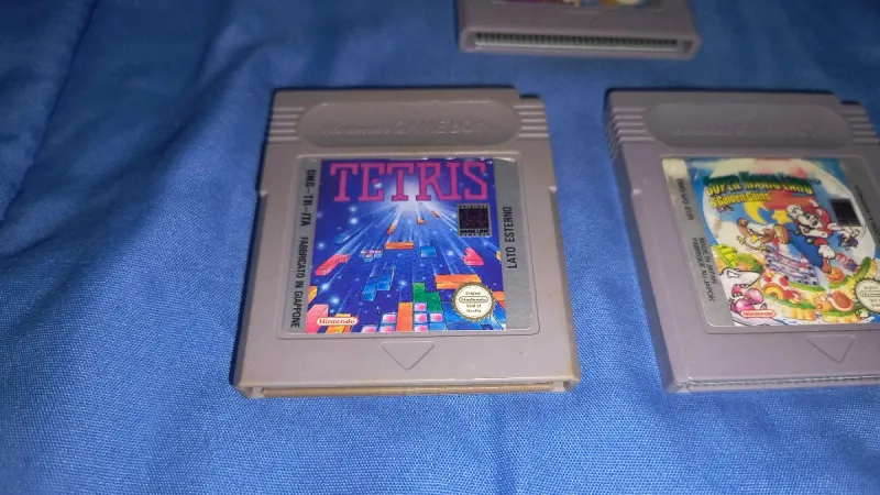 Lote de 3 juegos originales de Game Boy Nintendo Tetris afbeelding 3