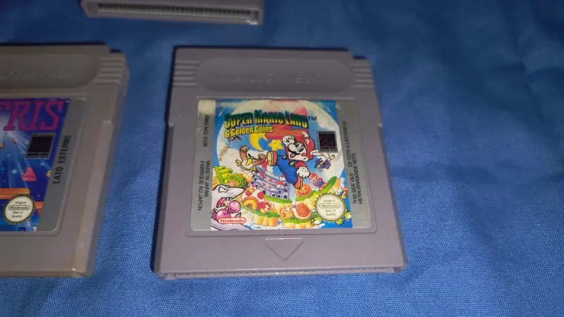 Lote de 3 juegos originales de Game Boy Nintendo Tetris afbeelding 4