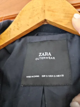 Trenca azul marino mujer Talla S sin estrenar