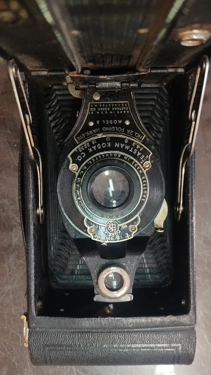 Cámara Kodak No. 2A Folding Hawk-Eye B afbeelding 2