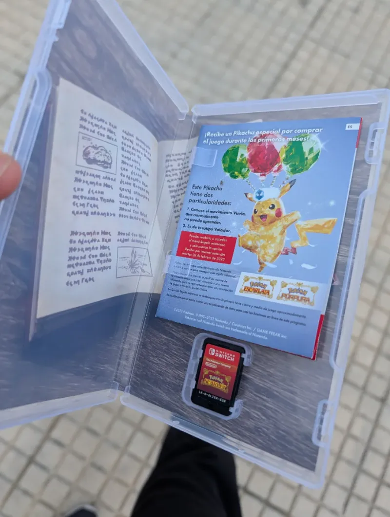 Pokémon Escarlata Nintendo Switch afbeelding 3