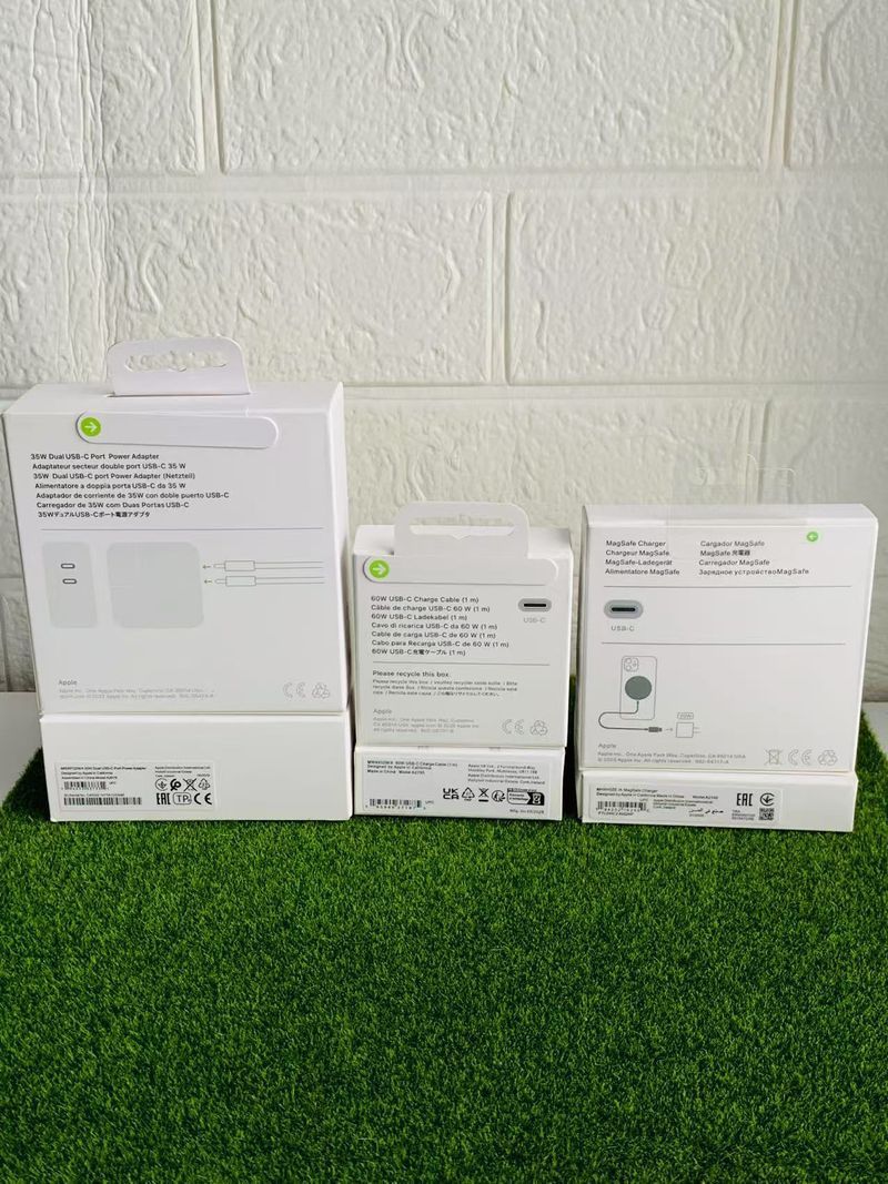 Lote Adaptador iPhone 35w/MagSafe 15w/Cable C/C afbeelding 3