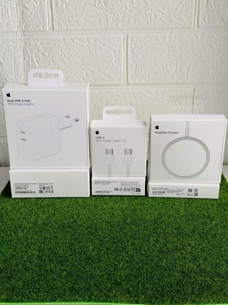 Lote Adaptador iPhone 35w/MagSafe 15w/Cable C/C afbeelding 2