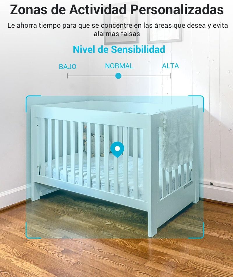 Blurams Cámara Vigilancia WiFi Interior 2K afbeelding 3